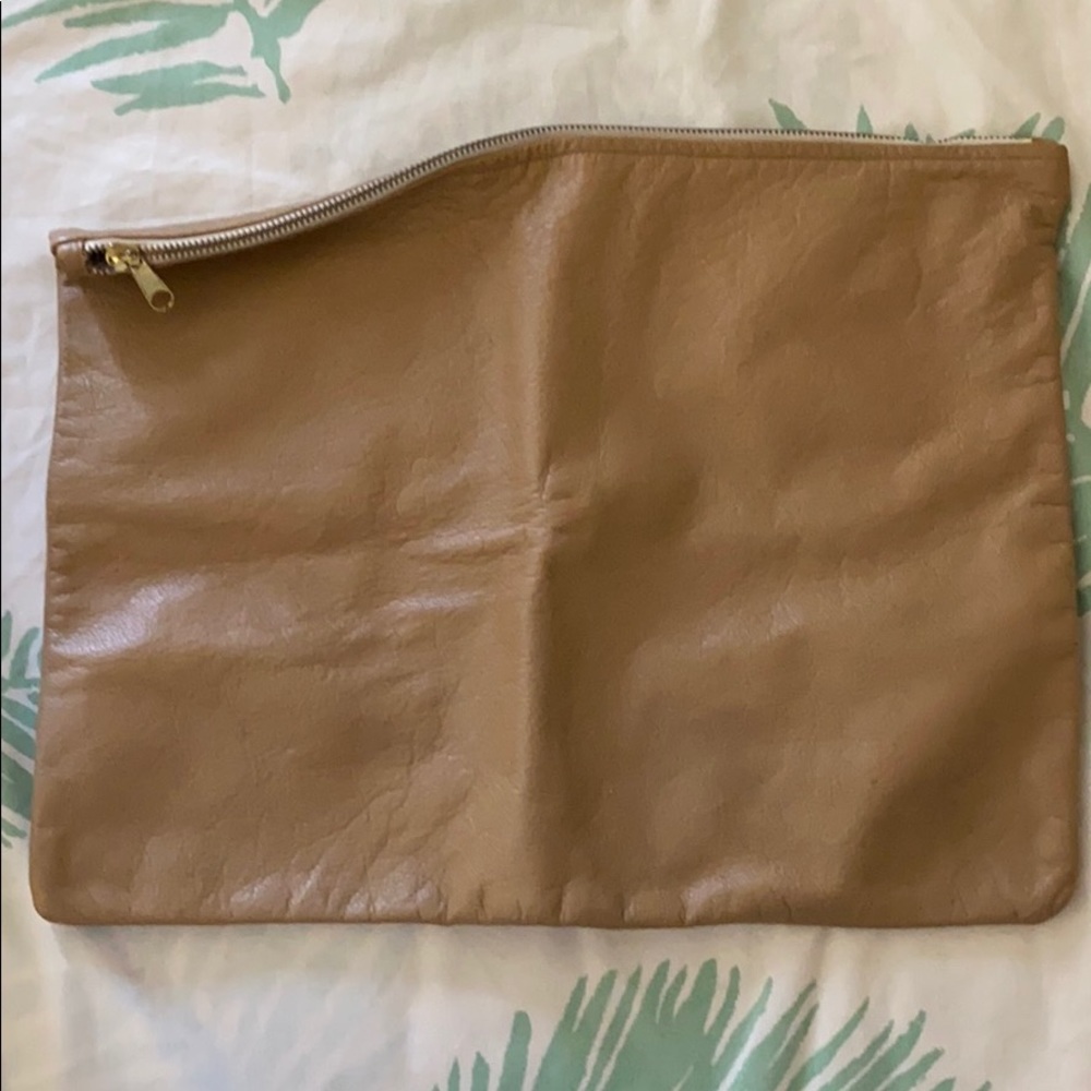 Leather American Apparel Clutch